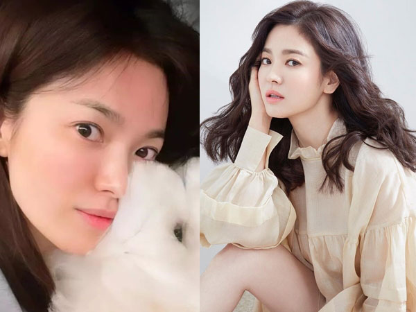 Song Hye Kyo không son phấn
