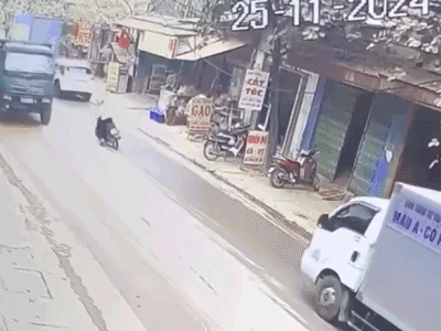 Đột ngột ngã ra đường, người đàn ông đi xe máy bị xe tải cán tử vong ở Yên Bái