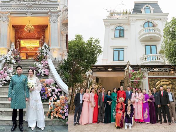 Gia thế 'trâm anh thế phiệt' nhà chồng 2 hoa khôi bóng chuyền, toàn biệt thự hạng sang bạc tỉ