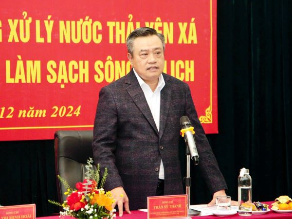 Sau yêu cầu của Tổng Bí thư, Chủ tịch Hà Nội chốt ngày hồi sinh sông Tô Lịch
