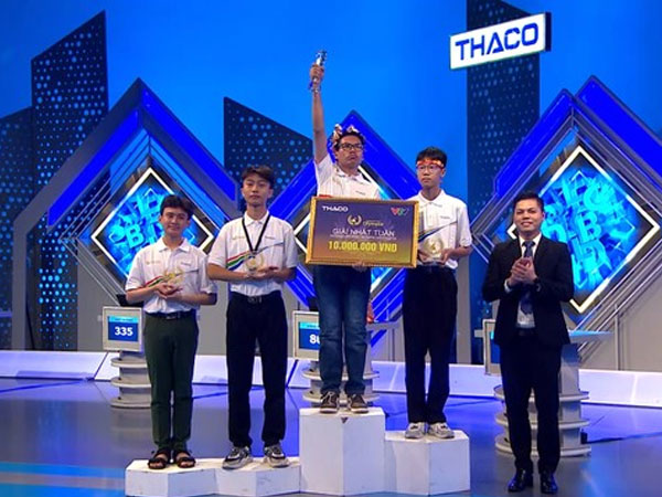 Nam sinh Thái Nguyên tạo mốc điểm thách thức các tay đua Đường Lên Đỉnh Olympia 25