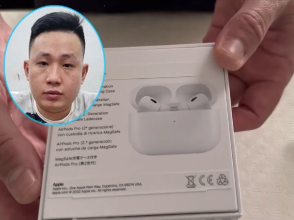 Cẩn thận kiểm tra hộp tai nghe Airpods, shipper phát hiện ma túy