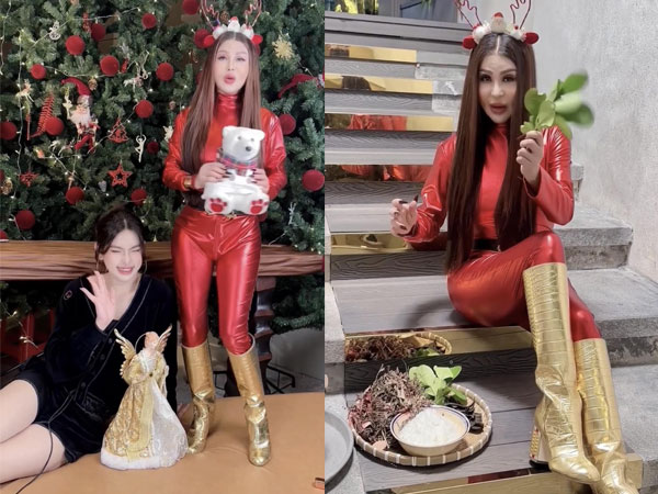 Rich Kid Gia Kỳ mua cả 'rừng' thông trang trí Noel, Madame Hồng diện đồ 'cực cháy' hướng dẫn xông nhà cuối năm