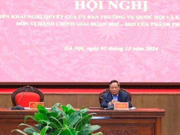 Hà Nội sắp xếp 109 đơn vị hành chính cấp xã thành 56 đơn vị hành chính cấp xã mới