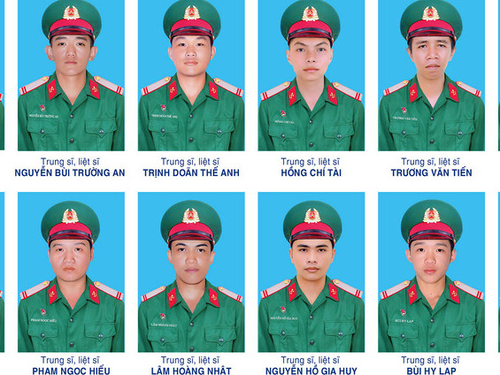 Truy tặng Huân chương Bảo vệ Tổ quốc cho 12 quân nhân hy sinh tại Quân khu 7