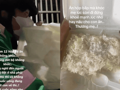 Nước mắt nam shipper lúc 1 giờ sáng: Câu chuyện sau 12 hộp cơm bị 'bùng' càng nghẹn lòng