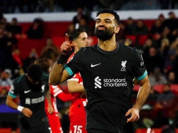 Salah lập kỷ lục, Liverpool toàn thắng ở Champions League