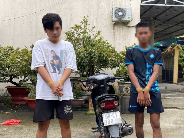 Khám phá nhanh, bắt 2 đối tượng cướp xe ôm