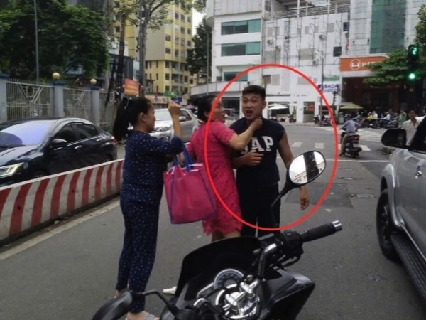 Công an lấy lời khai tài xế đánh người trước Bệnh viện Từ Dũ