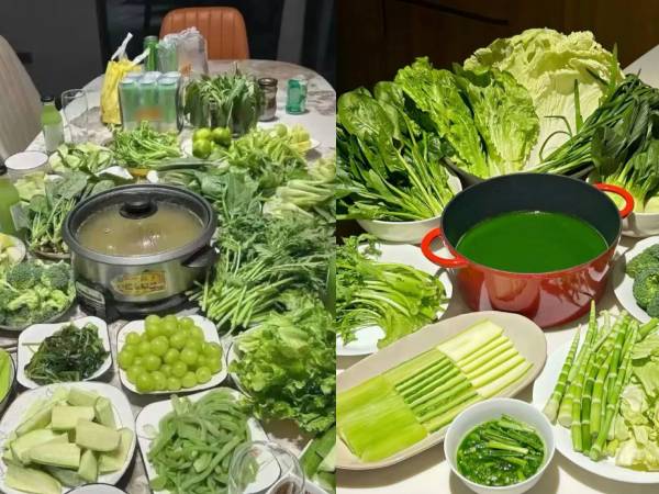 Cười ra nước mắt với tiệc tất niên: Lẩu xanh mướt và thịt 'tan vào nước' gây bão mạng
