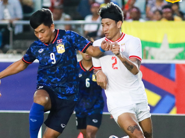 Tuyển Lào thi đấu kiên cường, cùng Myanmar tạo nên màn rượt đuổi tỉ số khó tin tại AFF Cup 2024
