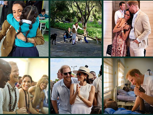 6 bức ảnh được sử dụng trong thiệp Giáng sinh năm nay của Harry và Meghan nói lên điều gì?