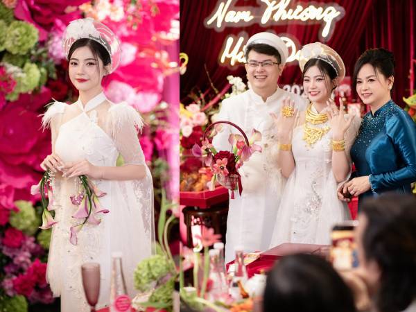 Toàn cảnh lễ đính hôn của tiểu thư Quận 3 và 'Chủ tịch' 9X: Visual dâu rể sáng bừng, sính lễ ngộp thở