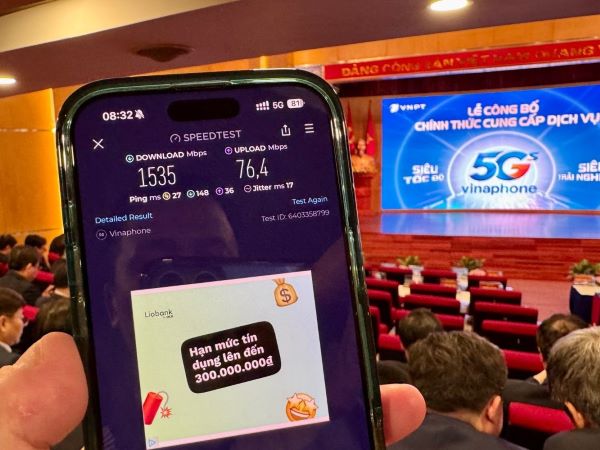 VNPT chính thức cung cấp dịch vụ 5G