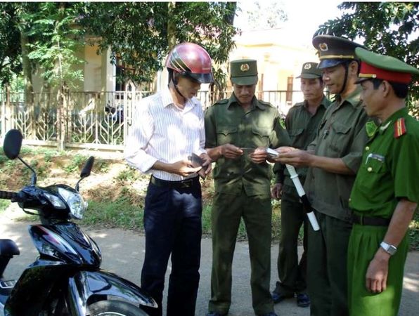 Công an xã được xử lý vi phạm giao thông từ 1-1-2025