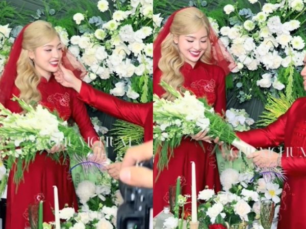 Bó hoa huệ trắng gây tranh cãi trong đám cưới CEO và hot girl 'trứng rán': Sự thật là gì?