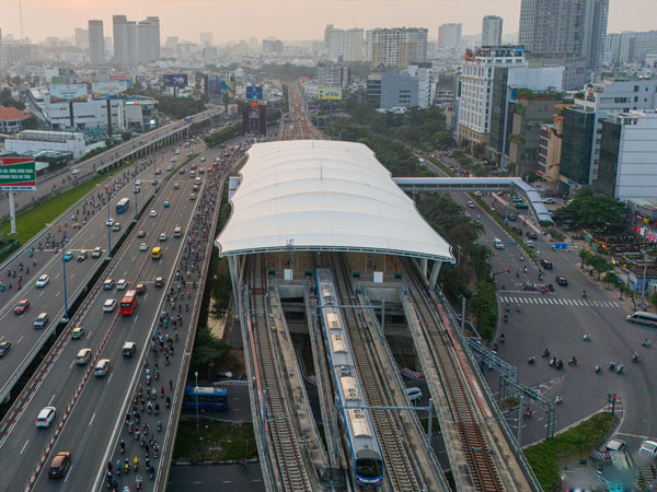 Metro số 1 Bến Thành - Suối Tiên chính thức vận hành