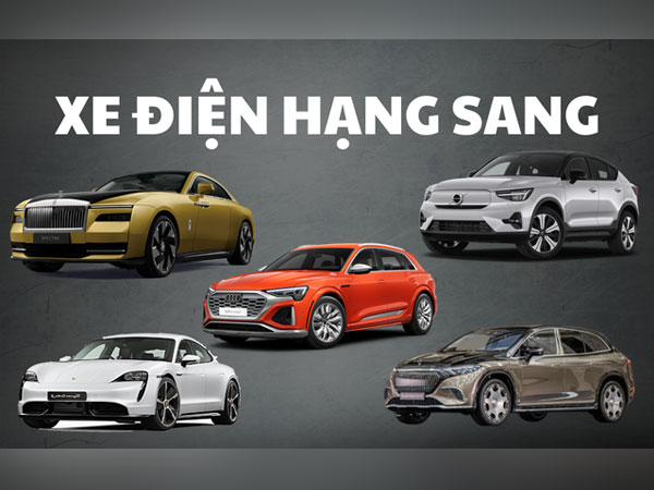 5 xe điện hạng sang ra mắt Việt Nam 2024: Đắt nhất hơn 17 tỷ đồng, rẻ nhất hơn 1,7 tỷ đồng