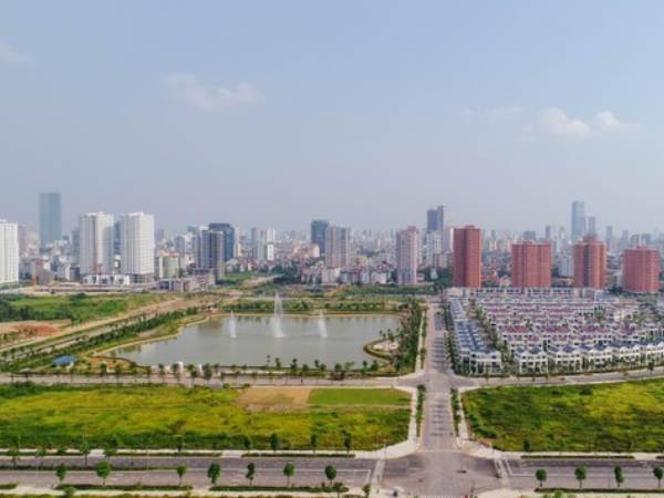 Khu đô thị Hà Nội có giá cao nhất theo bảng giá đất mới