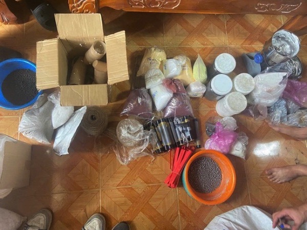 Triệt phá đường dây buôn bán hoá chất, tiền chất thuốc nổ số lượng lớn