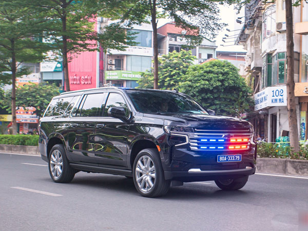 Xe bọc thép Chevrolet Suburban của Bộ Tư lệnh Cảnh vệ có gì đặc biệt?