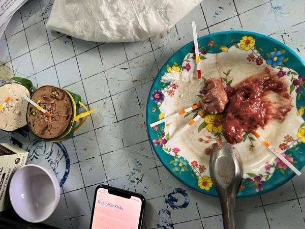 2 vợ chồng ở Đà Nẵng dùng chất cấm để sản xuất cả tấn chả bò, heo