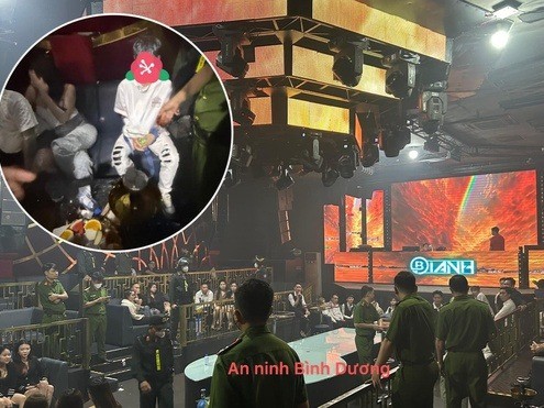 Phát hiện DJ Hoàng Tiến Anh cùng hàng chục khách dương tính với ma túy tại quán bar TH Club