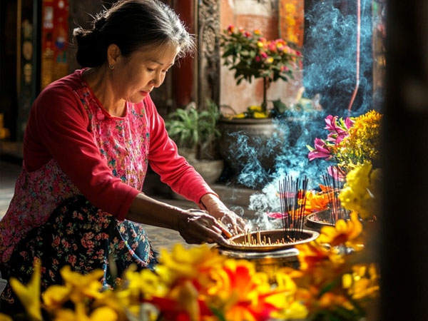 Đây là ngày tốt lành và may mắn nhất để bao sái bàn thờ, tỉa dọn chân hương trong tháng Chạp