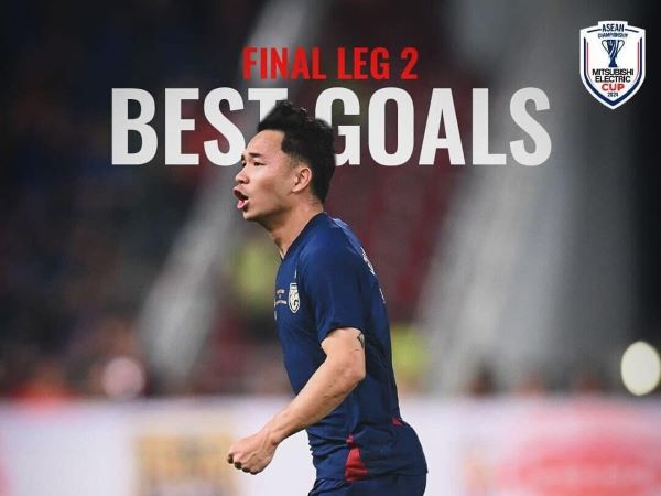 Supachok đoạt giải Bàn thắng đẹp nhất chung kết lượt về ASEAN Cup