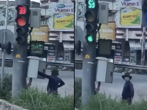 Xác minh clip người trùm kín mặt đột ngột bấm đèn đỏ, xe không dừng kịp ở TPHCM
