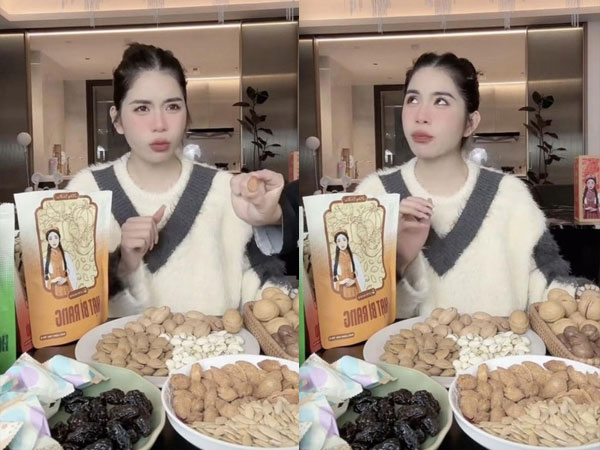 Hằng Du Mục 'mếu máo' trên livestream vì tình huống dở khóc dở cười