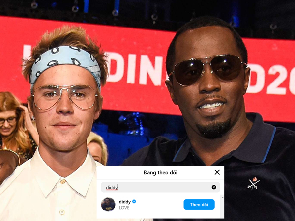 Hành động gây tranh cãi của Justin Bieber với ông trùm bê bối tình dục Diddy