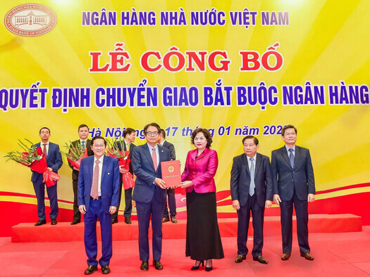 4 ngân hàng yếu kém vừa hoàn tất chuyển giao bắt buộc có quy mô ra sao?