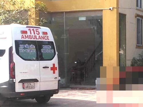 Một phụ nữ tử vong sau khi rơi từ tầng cao chung cư ở TP Vinh