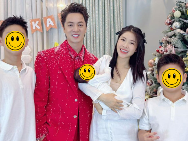 Bị nói đẻ 3 con trai không tốt, vợ sao nam Vbiz nói gì?