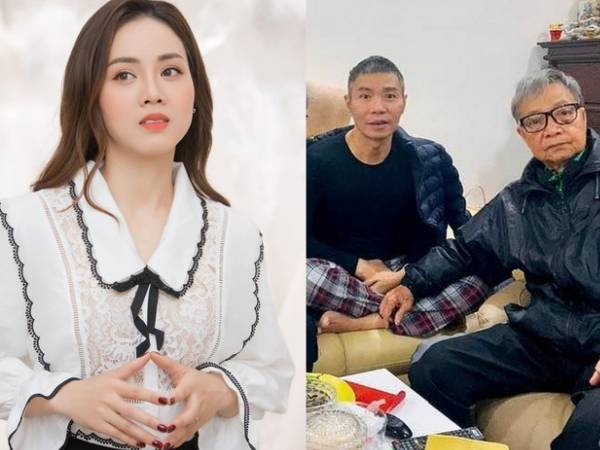 Vợ NSND Công Lý xúc động đăng status về bố chồng