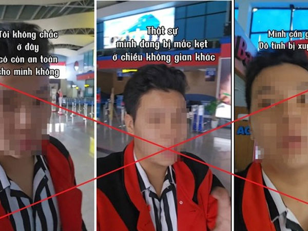Công an làm việc với nam thanh niên đăng video 'Xuyên không vào thế giới khác không có ai'