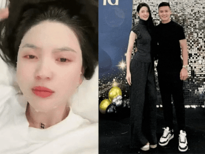 Chu Thanh Huyền khóc đỏ mắt, than 'trời không cho ai tất cả', Quang Hải đầy lo lắng, chuyện gì đây?