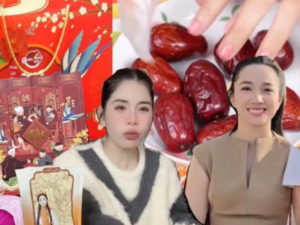 'Đường đua' giỏ quà Tết 2025: Nhà Quỳnh Quỳnh vẫn gây tranh cãi, Bà Nhân Vlog khiến người mua lấn cấn vì 1 lý do