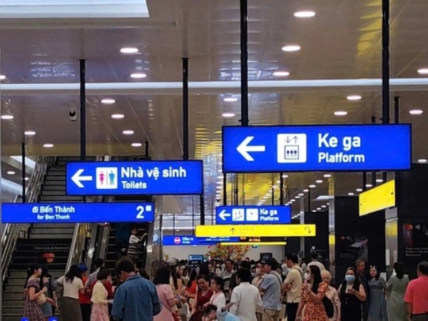 Metro số 1 điều chỉnh hoạt động dịp Tết