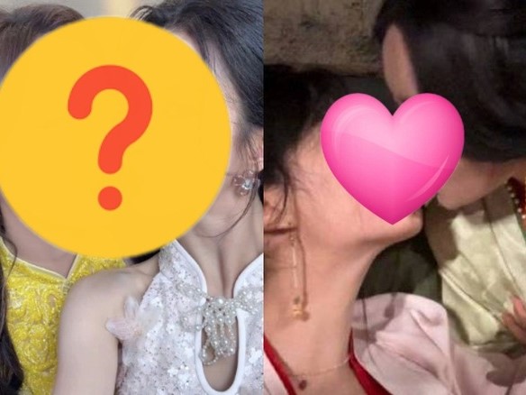 Bức ảnh chạm môi gây chấn động cõi mạng đêm mùng 3 Tết của 2 nữ diễn viên hàng đầu showbiz
