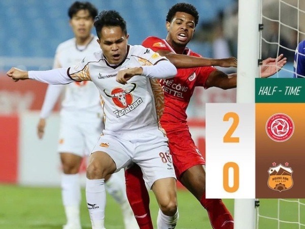 CLB Hoàng Anh Gia Lai thua trên sân Mỹ Đình