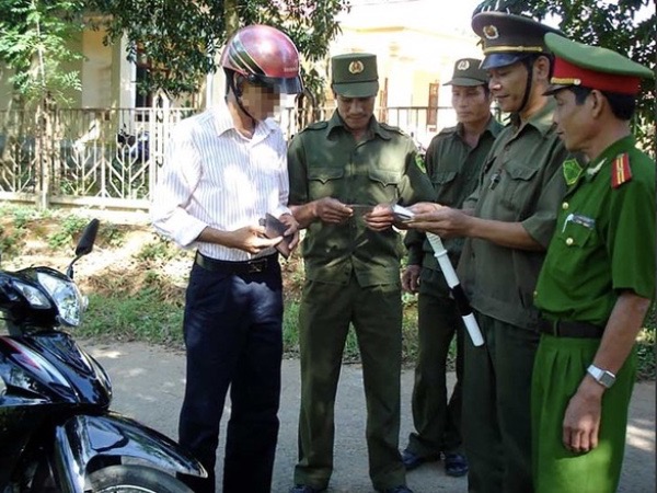 Thẩm quyền chủ tịch xã trong việc xử phạt vi phạm giao thông