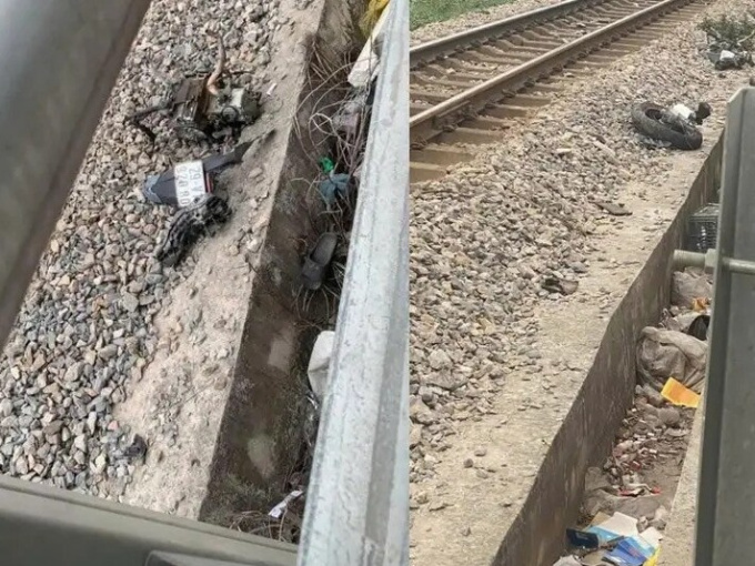 Một phụ nữ tử vong do va chạm với tàu hỏa ở Hà Nội
