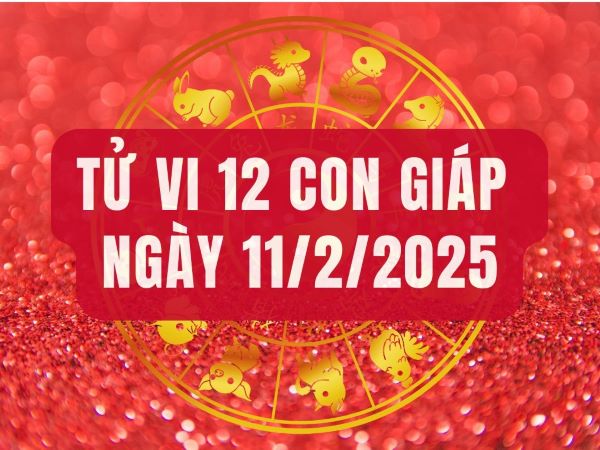 Tử vi 12 con giáp hôm nay - thứ 3 ngày 11/02/2025: Sửu may mắn, Ngọ gặp tiểu nhân