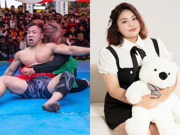 Cô gái hạ gục nhà vô địch SEA Games tại hội làng: Ngoài đời khác xa trên sàn đấu