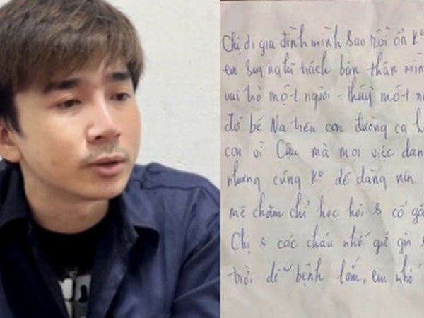 Chi Dân viết thư tay tiết lộ tình trạng hiện tại sau 3 tháng bị bắt vì ma tuý