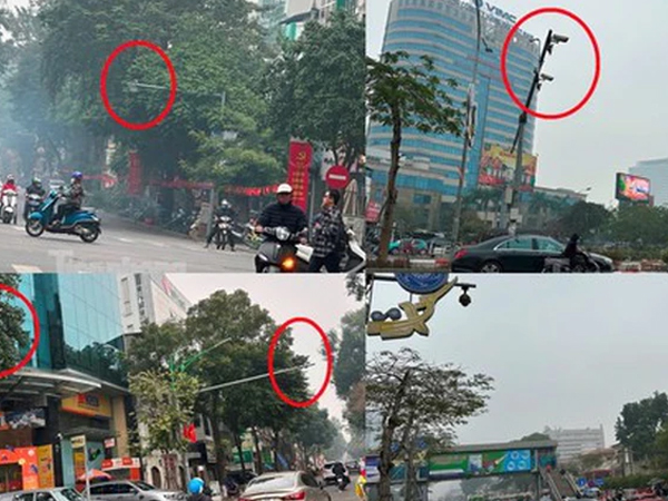 Cận cảnh những vị trí có camera phát hiện xe vi phạm 'nguội' nhiều nhất Hà Nội