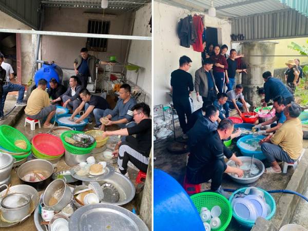 Bức ảnh 'gia đình vận hành theo phương pháp chiều vợ' ở Nghệ An gây sốt: Tiết lộ thú vị từ người trong dòng họ