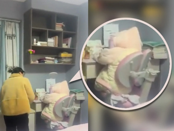 Bị bố mẹ yêu cầu ngồi vào bàn học bài, bé gái 'tung tuyệt chiêu' khiến phụ huynh 'cạn lời'